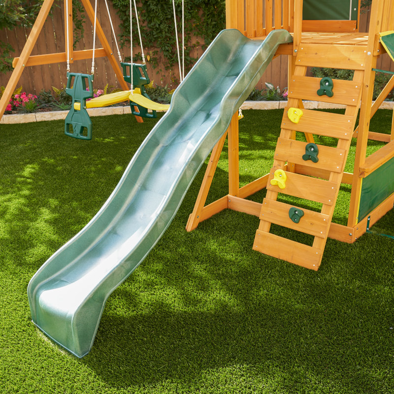 KidKraft Brookridge Wooden Swing Set & Reviews Wayfair